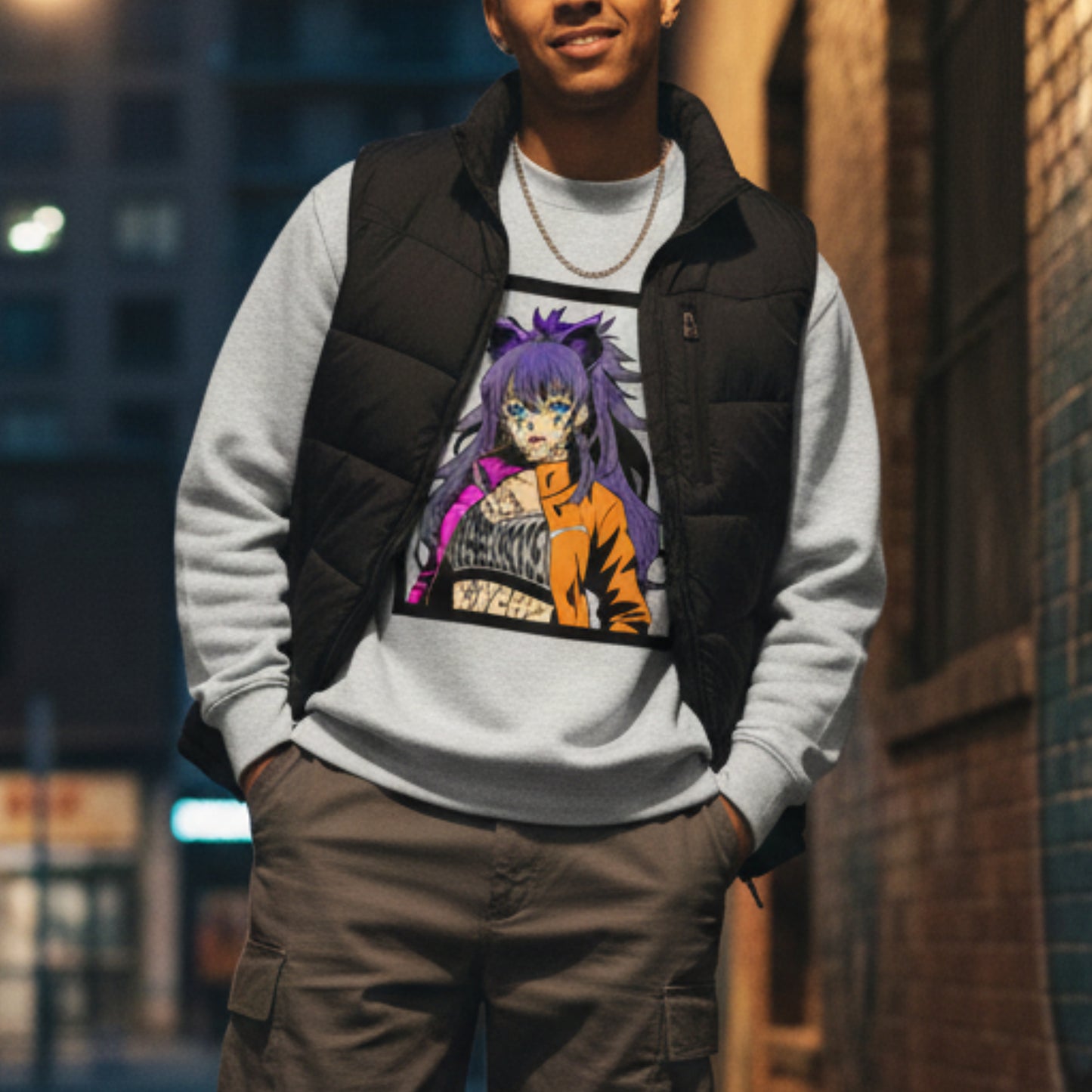 DAHLIA // OVERSIZED CREWNECK