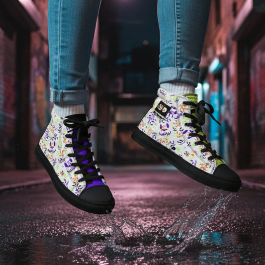 KACKLE KIXX // CANVAS SNEAKERS [W]