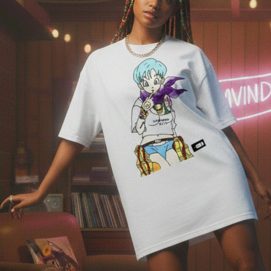 NERD // OVERSIZED WHITE TEE