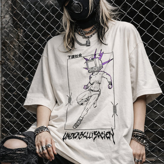 SUPER V // OVERSIZED TEE